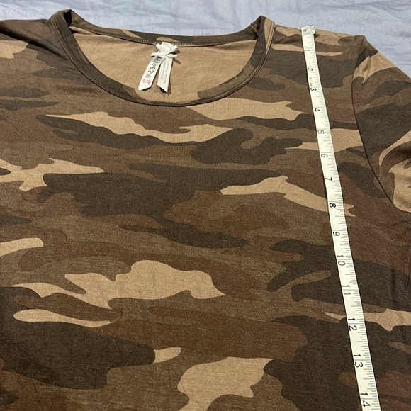 Women’s camo t-shirt dress - Picture 7 of 8